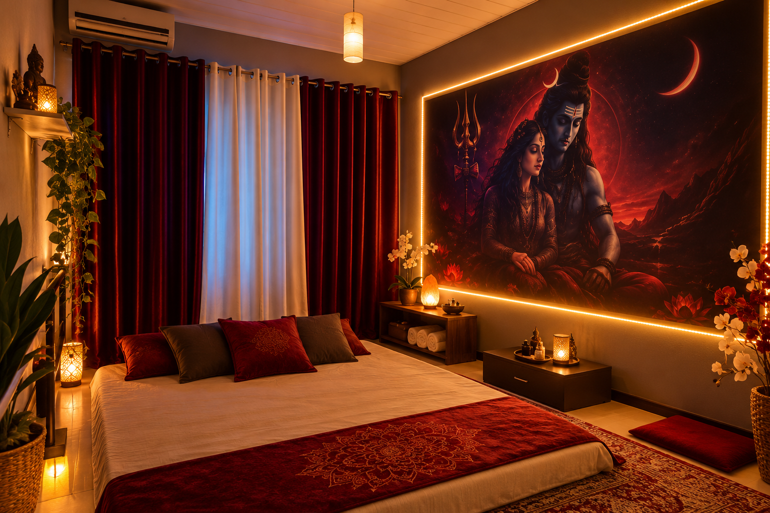 Sala de espera da Tantra Lotus